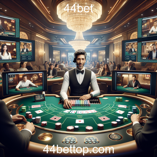 A Experiência do Cassino Ao Vivo no 44bet
